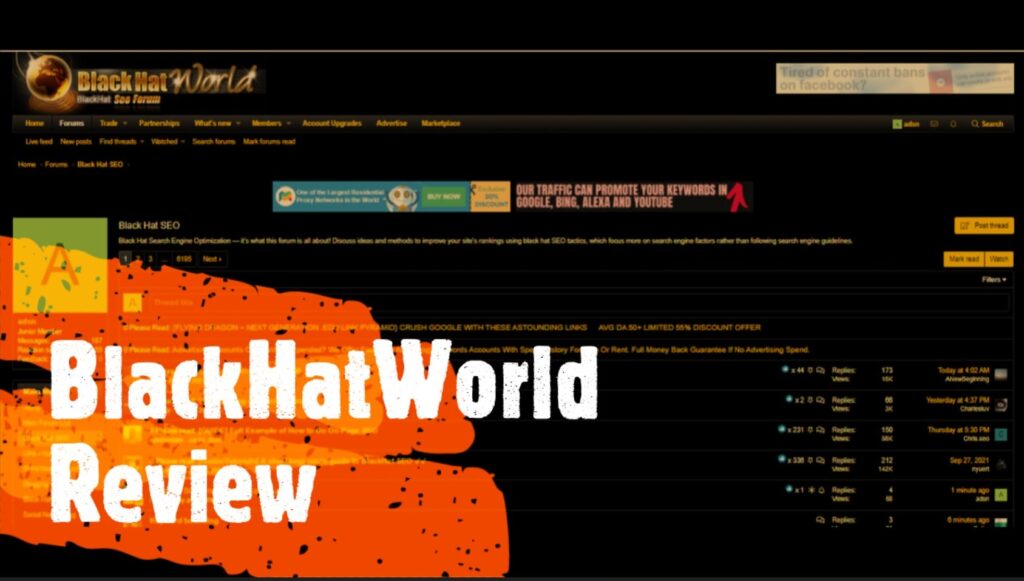 BlackHatWorld Review